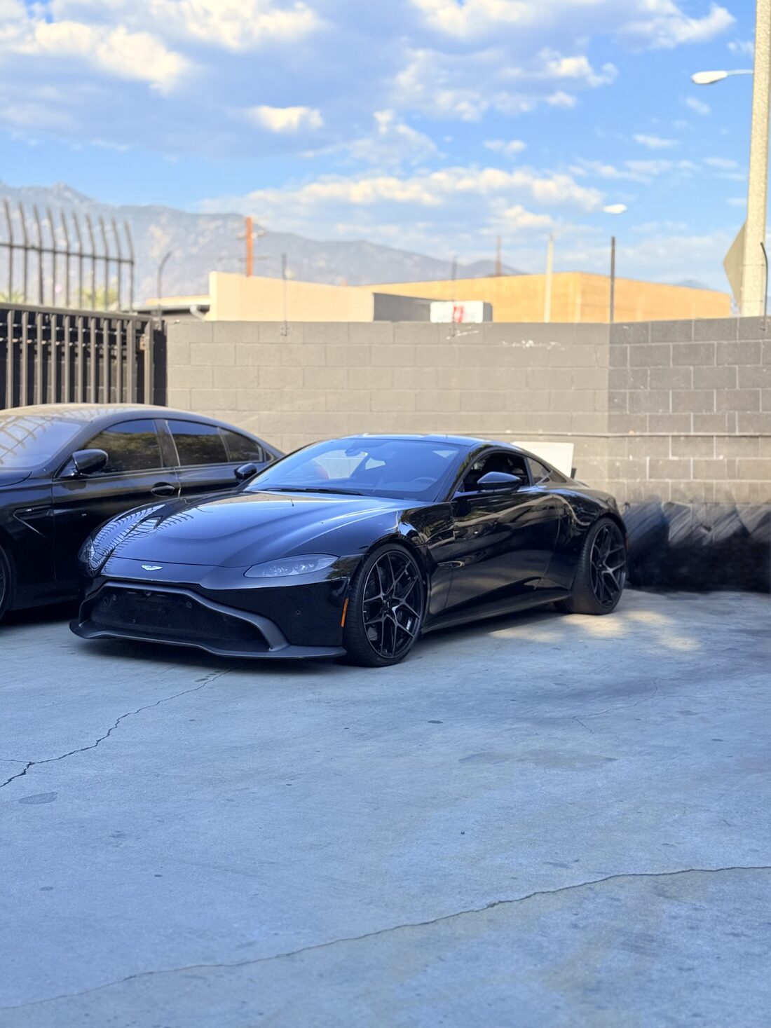 Aston Martin serviced at ACE Performance