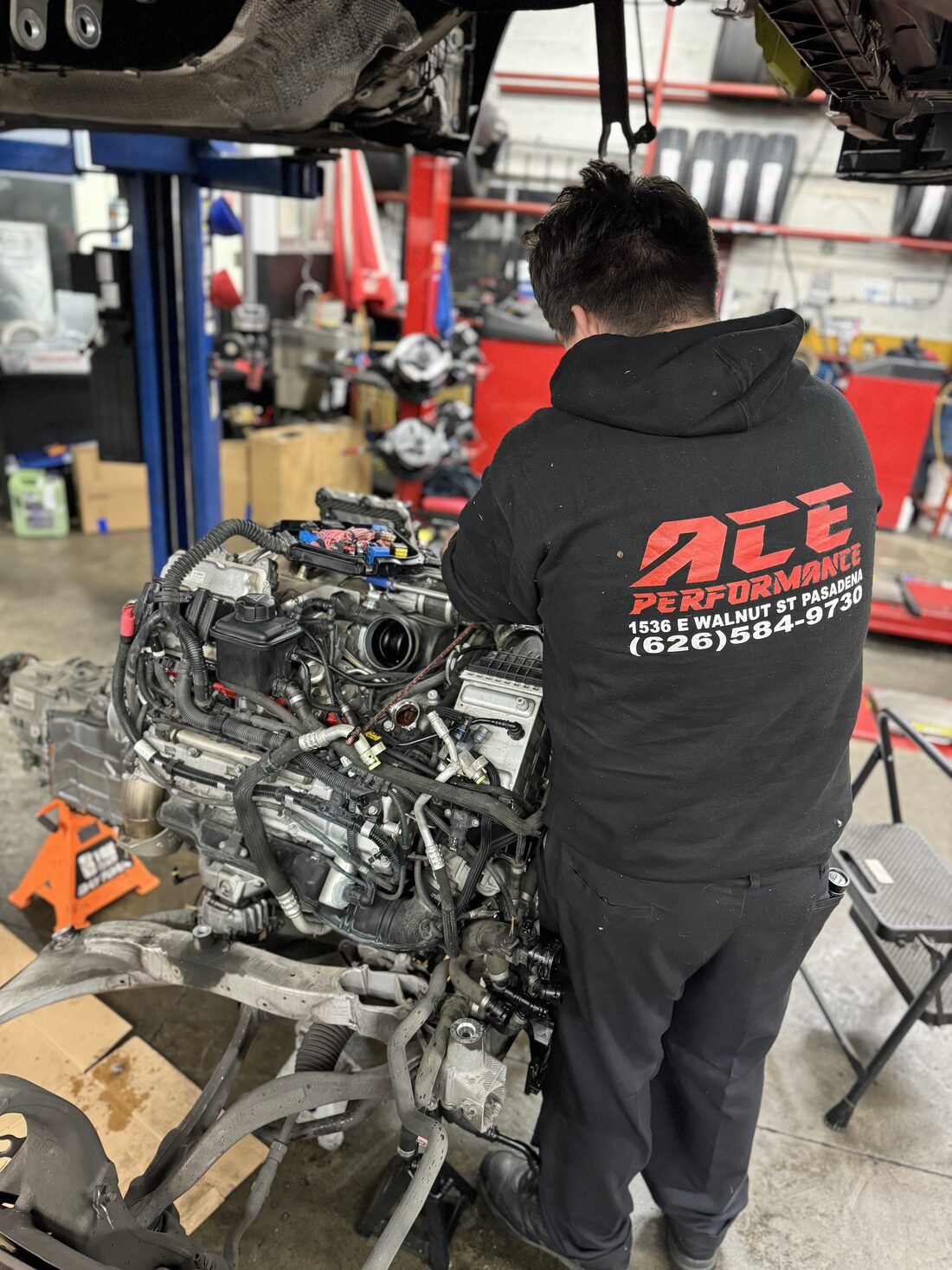 Bentley engine service at ACE Performance