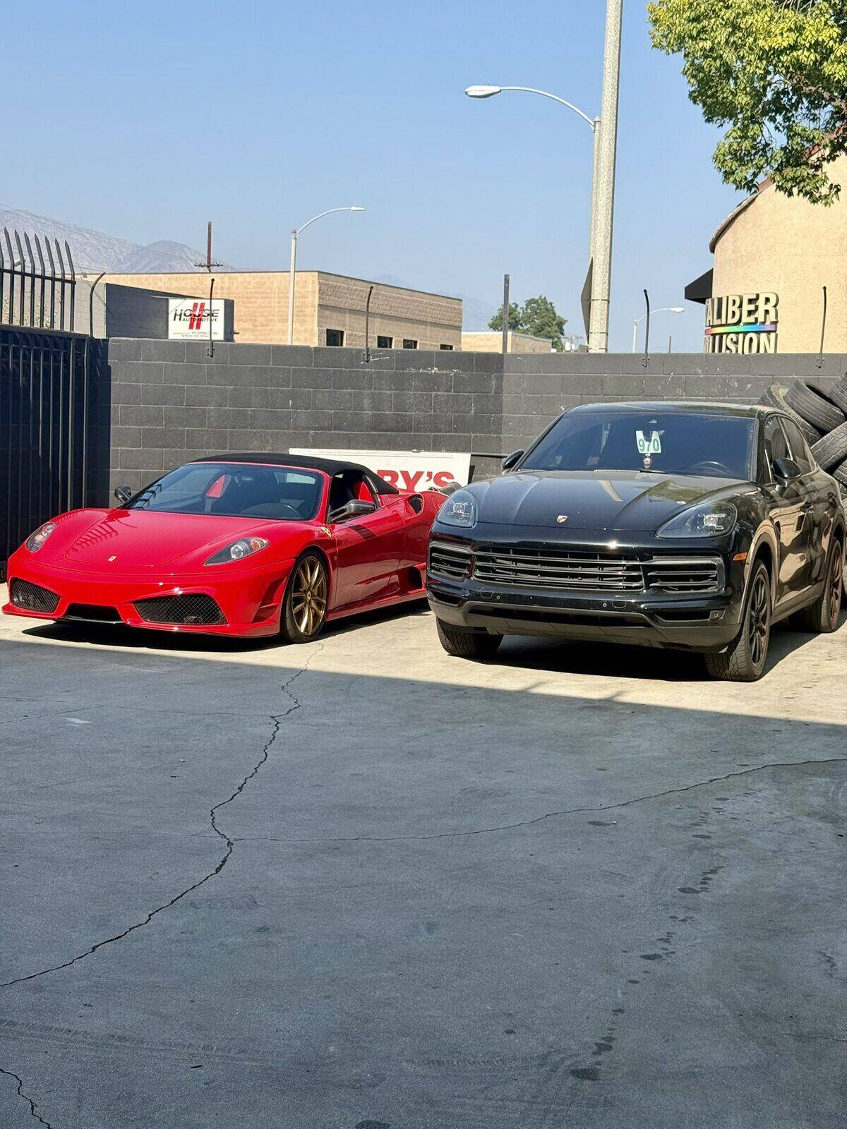 Ferrari and Porsche serviced at ACE Performance Pasadena
