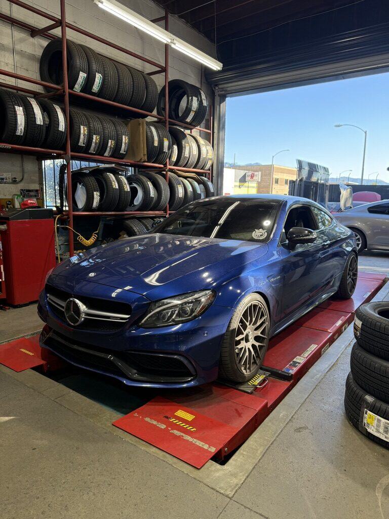 Mercedes-AMG C63 serviced at ACE Performance