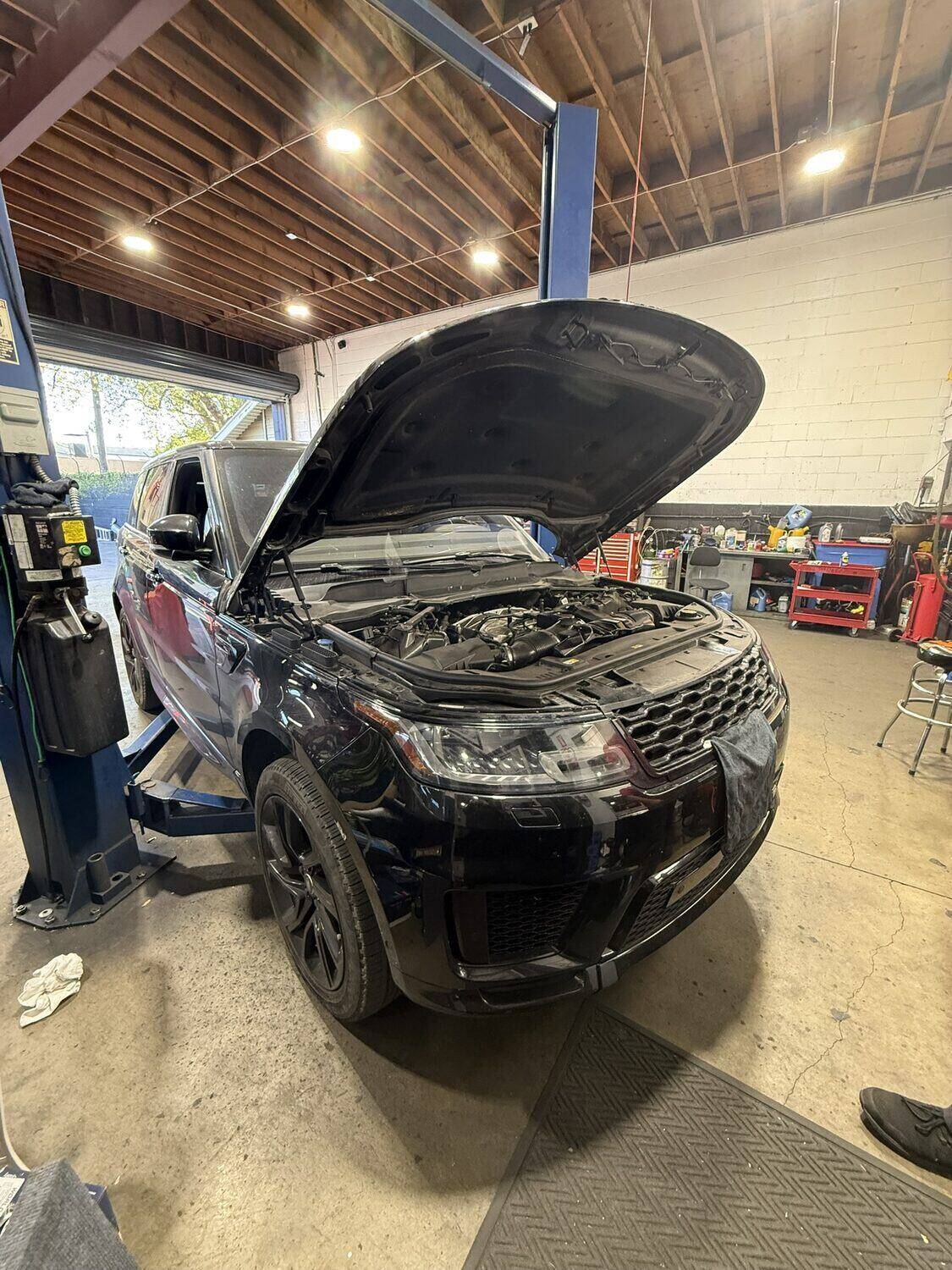 Range Rover serviced at ACE Performance